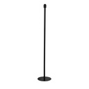LAMPARA DE PIE RODRIGO MATT NEGRO 25-135CM.