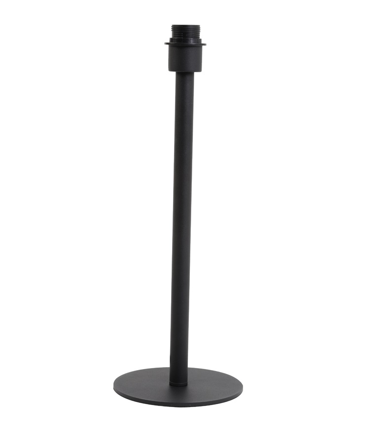 LAMPARA DE MESA RODRIGO LAMP BASE MATT NEGRO 18*52 LL.