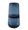 ERMIDA GLASS BLUE LUSTRE 15*31cm LL.
