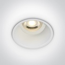 EMB. TECHO 1xGU10 240V 10W IP20 SEMI TRIMLESS ONE.
