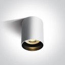 APLIQUE TECHO CIL. 1xGU10 MAX.10W IP20 ONE LIGHT.