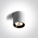[212107KWW] APLIQUE TECHO CIRC. LED 7W 3000K IP20 ONE LIGHT. (Blanco)