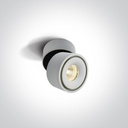 [212108LAWW] APLIQUE TECHO LED 8W 3000K IP20 ONE LIGHT. (Blanco)