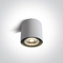 [212144W] APLIQUE TECHO AR111 1xGU10 15W IP20 R ONE LIGHT. (Blanco)