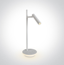 LAMPARA DE MESA LED 3W+6W 3000K IP20 ONE LIGHT.