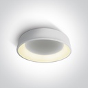 [262142NWW] APLIQUE TECHO LED Ø60cm 240V 42W IP20 3000K ONE. (Blanco)