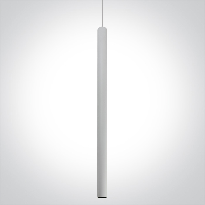 [263108AWW] COLGANTE TUBULAR LED 6W 3000K IP20 ONE LIGHT. (Blanco)