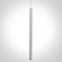 [263108AWW] COLGANTE TUBULAR LED 6W 3000K IP20 ONE LIGHT. (Blanco)