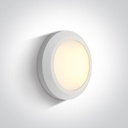 APLIQUE PARED O TECHO CIRC. LED 3,5W IP65 ONE LIGHT.