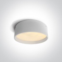 [267438AWW] APLIQUE TECHO LED Ø45cm 240V 45W 3000K IP20 REDONDO ONE. (Blanco)