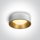 [267452WW] APLIQUE TECHO LED Ø48cm 30W 240V 3000K IP20 DARK LIGHT ONE. (Blanco)