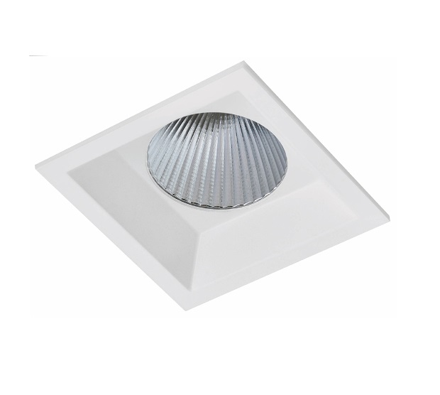 DOWNLIGHT CUAD. 1xLLR MAX.9W IP20 DL267 RIO.