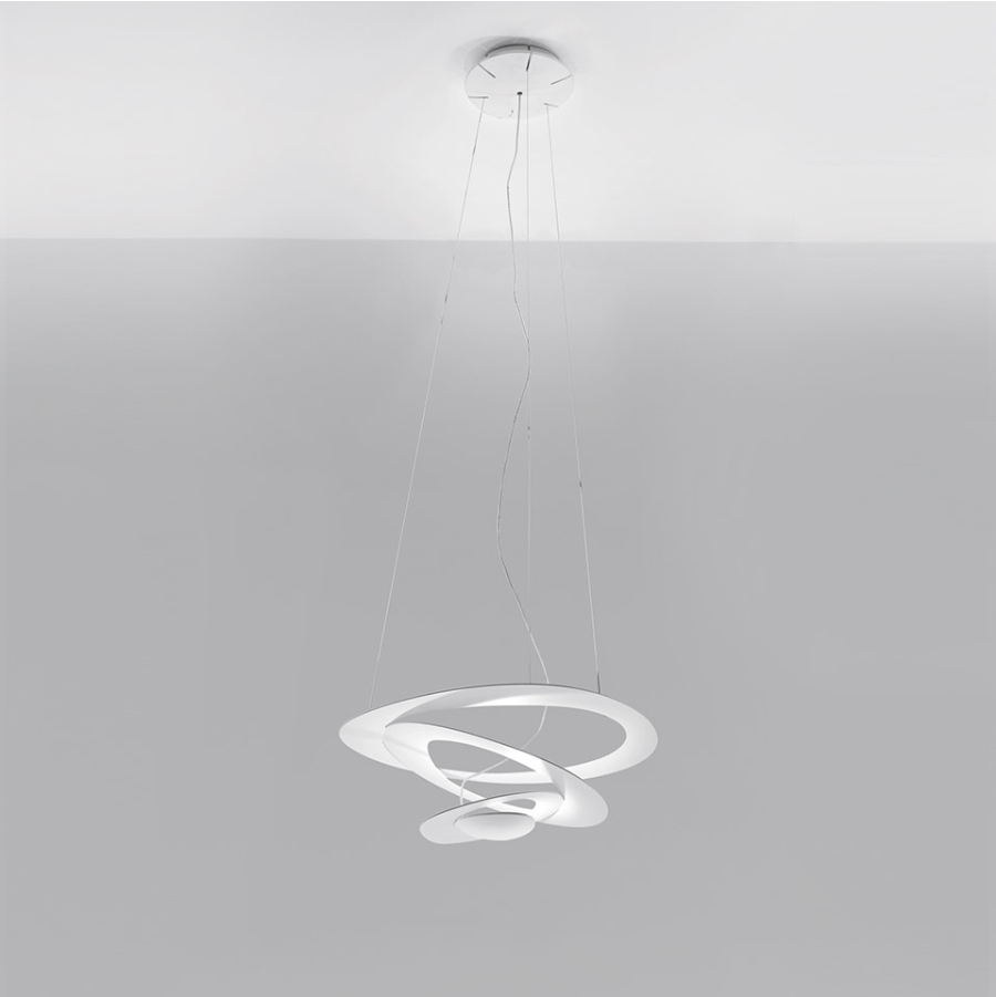 [511249010A] COLGANTE PIRCE MICRO SOSPENSIONE  ARTEMIDE. (Blanco)