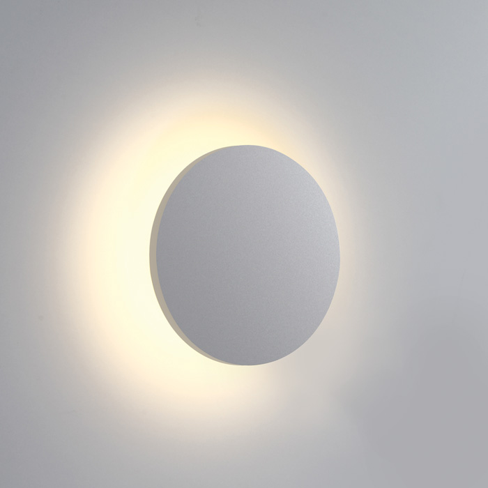[267450WW] APLIQUE PARED CIRC. LED 7W 3000K IP54 ONE LIGHT. (Blanco)