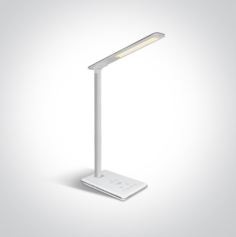 [261130W] LAMPARA DE MESA REC. LED 5W CCT VARIABLE IP20 DIM. ONE LIGHT. (Blanco)