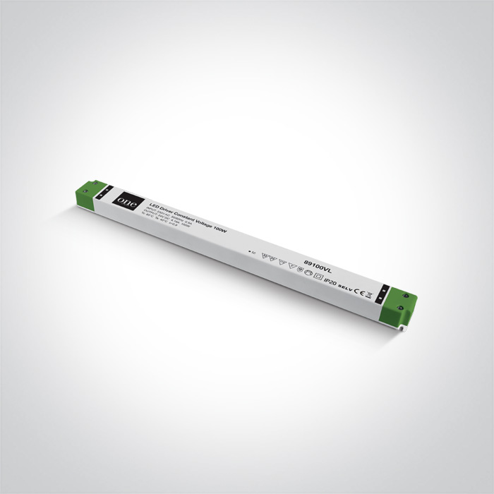 DRIVER LED 100W 24V IP20 SLIM ONE LIGHT.