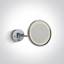 ESPEJO APLIQUE PARED CIRC. LED 7W 4000K IP20 ONE LIGHT.