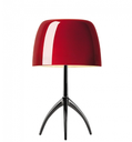 LUMIERE PICCOLA MESA CROMONEGRO/CEREZA FOSCARINI.