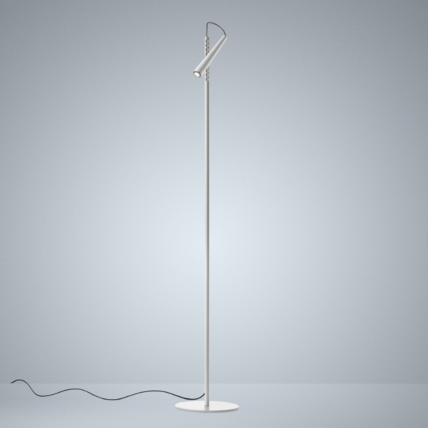 LAMPARA DE PIE MAGNETO LECTURA LED FOSCARINI.