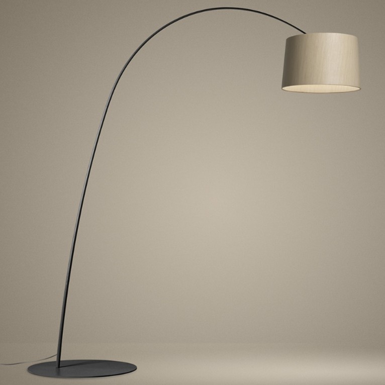 LAMPARA DE PIE LED TWIGGY WOOD FOSCARINI.