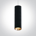 COLGANTE CILINDRICO 1xGU10 MAX.10W IP20 ONE LIGHT.