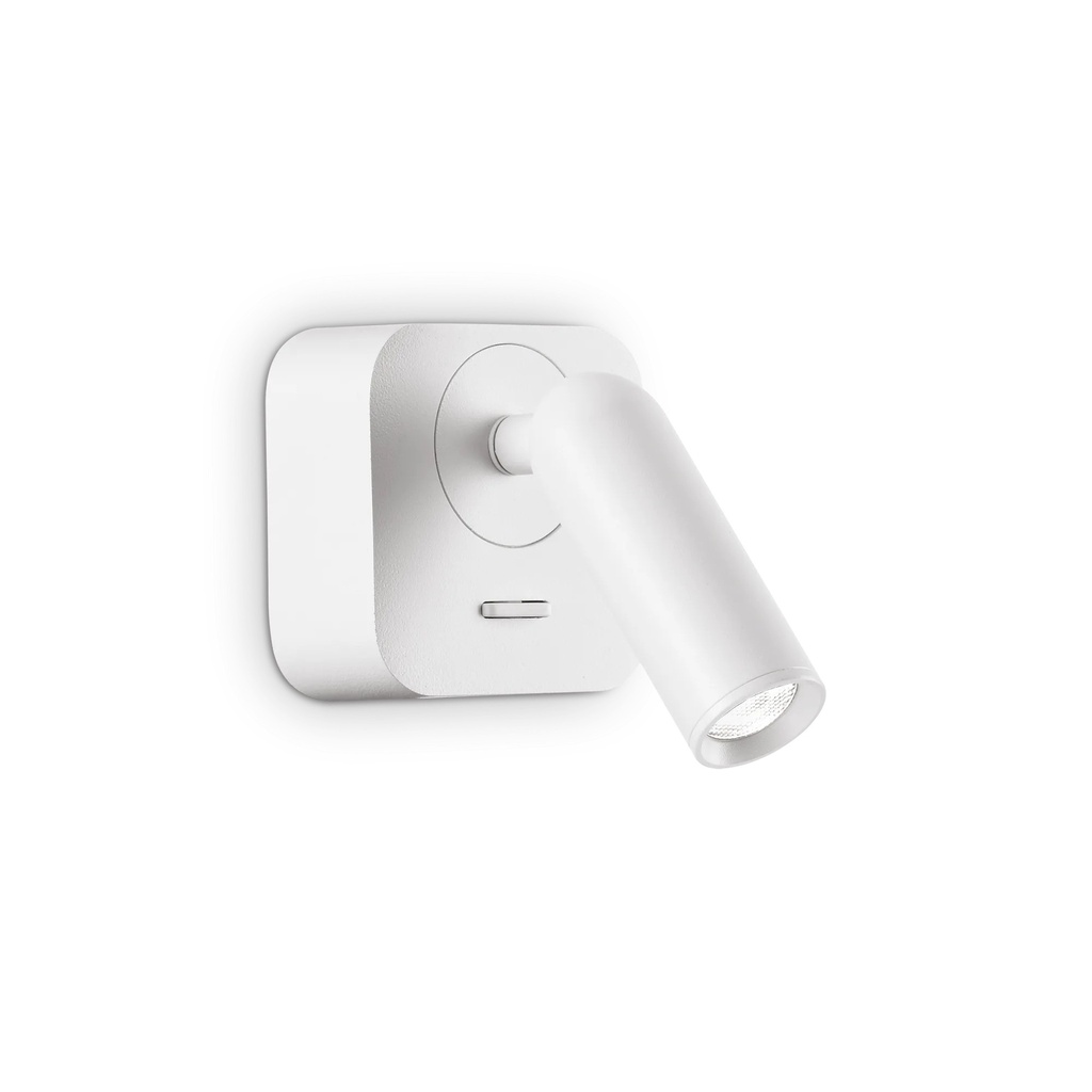 [98260648] APLIQUE PARED BEAN AP SQUARE TRIOS LIGHTING. (Blanco)