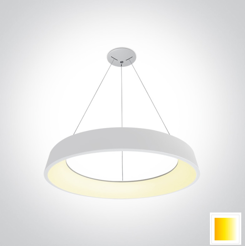 [262142NBWV] COLGANTE ANILLO LED 42W CCT VARIABLE IP20 ONE LIGHT. (Blanco)