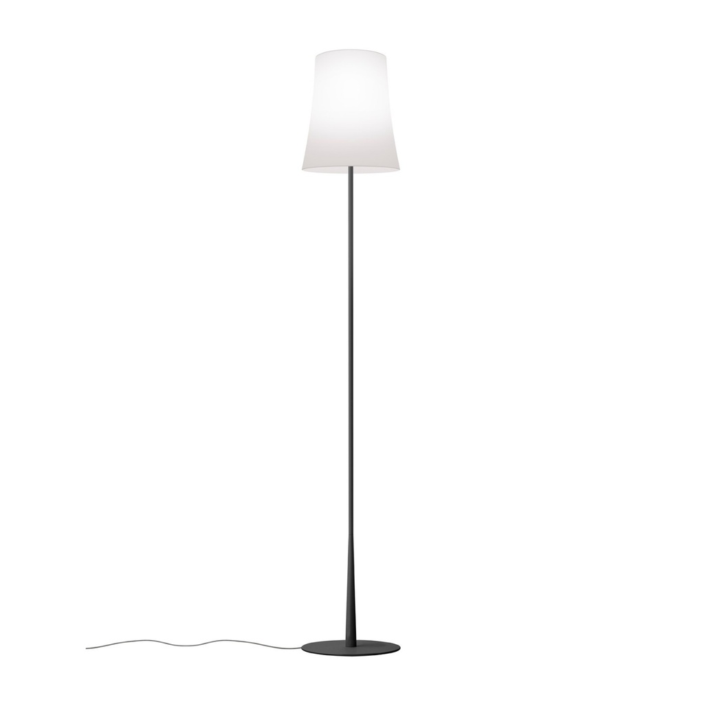 LAMPARA DE PIE BIRDIE EASY LECTURA NEGRO FOSCARINI