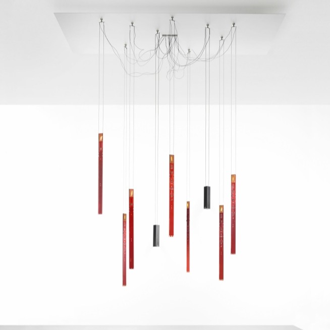 COLGANTE FLYING FLAMES 43 INGO MAURER