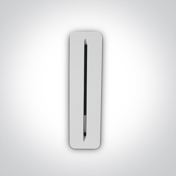 EMB. PARED REC. LED 3W 3000K IP54 ONE LIGHT.