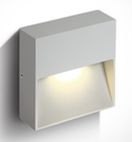 APLIQUE PARED CUAD. LED 4W 3000K IP54 ONE LIGHT.