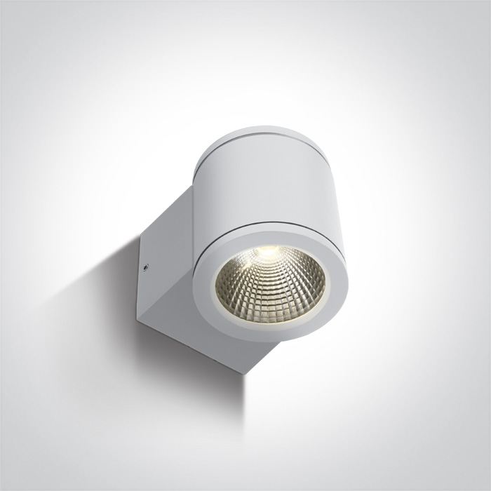 [267138EWW] APLIQUE PARED LED 6W 3000K IP54 ONE LIGHT. (Blanco)