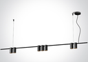 COLGANTE C/SPOTS 7xGU10 MAX.7W IP20 ONE LIGHT.
