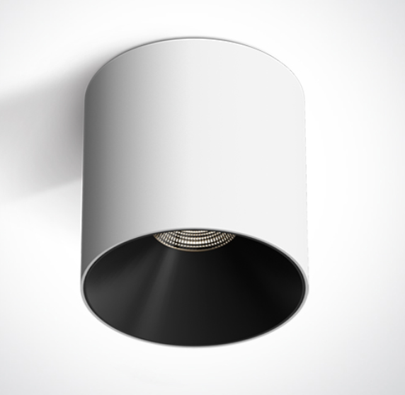[212110RWW] APLIQUE TECHO CIL. LED 10W 3000K IP20 ONE LIGHT. (Blanco)
