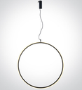 COLGANTE ARO LED 40W 3000K IP20 DIM. ONE LIGHT.
