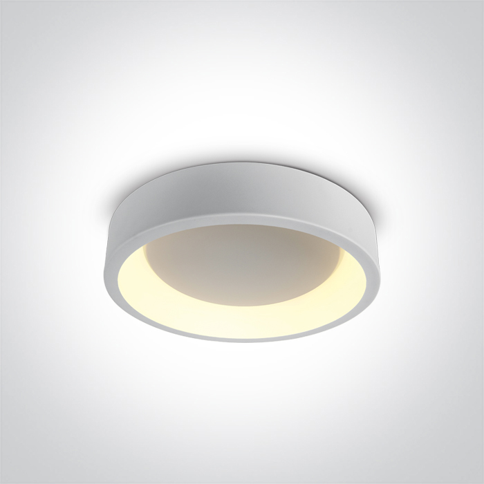 [262132NWV] APLIQUE TECHO CIRC. LED 32W CCT VARIABLE IP20 ONE LIGHT. (Blanco)