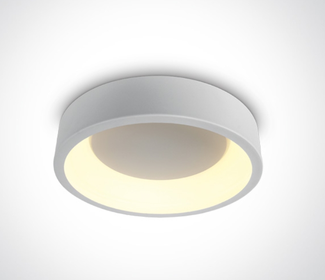 [262130NWV] APLIQUE TECHO CIRC. LED 20W CCT VARIABLE IP20 ONE LIGHT. (Blanco)