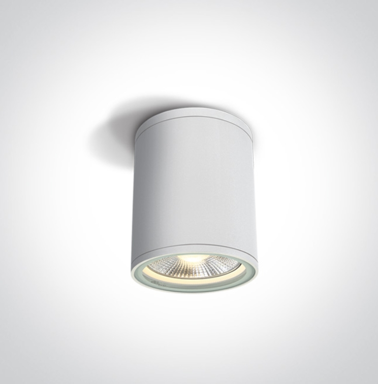 APLIQUE TECHO CIRC. 1xE27 MAX.20W IP54 ONE LIGHT.