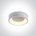 APLIQUE TECHO CIRC. LED 20W 3000K IP20 ONE LIGHT.