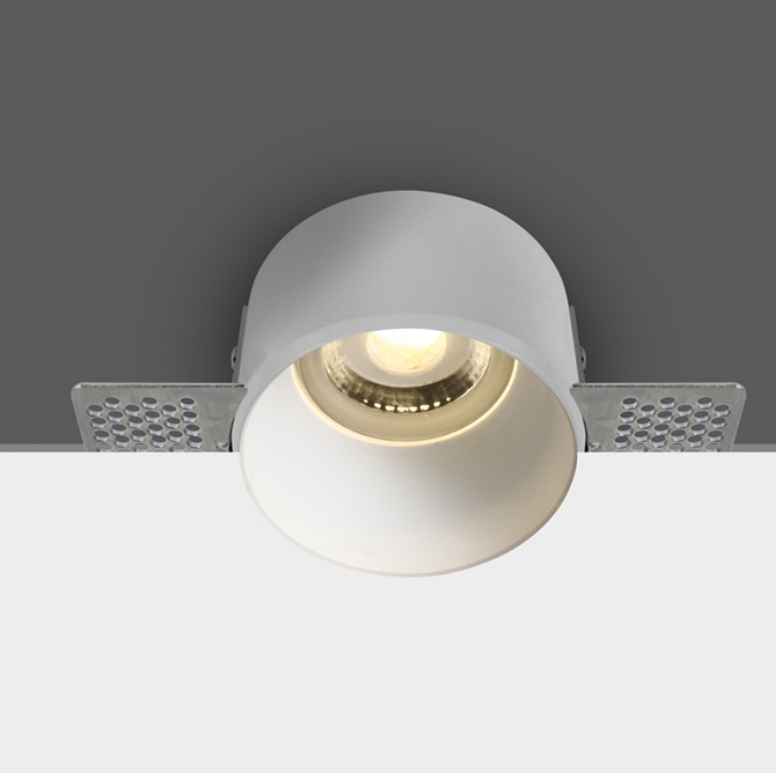 [210105TRW] DOWNLIGHT TRIMLESS CIRC. 1xGU10 MAX.10W IP20 ONE LIGHT. (Blanco)