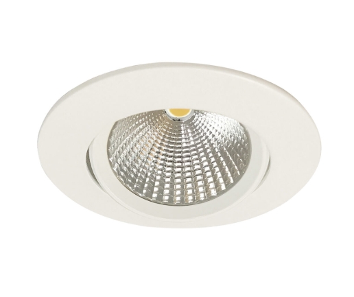 DOWNLIGHT CIRC. LED 9W 2700K 24° CRI90 IP20 ORIENTABLE RIO.
