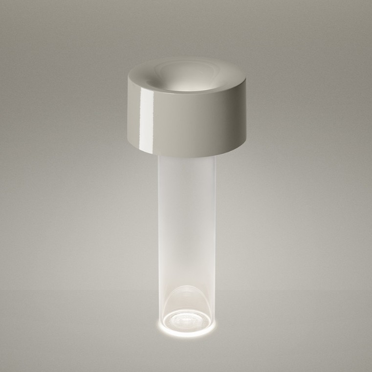 [69FN3260T000051E00] LAMPARA DE MESA FLEUR LED FOSCARINI. (Blanco)