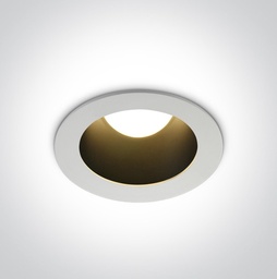 [210112EDWBW] DOWNLIGHT CIRC. LED 12W 3000K IP20 ONE LIGHT.