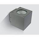 [267354GW] APLIQUE PARED CUAD. LED 2x3W 3000K IP54 ONE LIGHT.