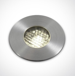 [269052AW] EMB. PISO LED 13W 3000K IP67 ACERO ONE.