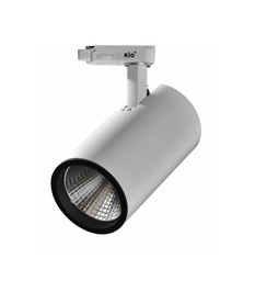 [38L2T7070G3] PROYECTOR P/RIEL LED 31W 3000K 40° CRI90 IP20 ORIENTABLE RIO.