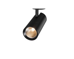 [38L2T709BK] PROYECTOR P/RIEL LED 43W 3000K 40° CRI90 IP20 RIO.