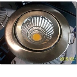 [38LDL307SS17] DOWNLIGHT CIRC. LED 4.6W 2700K 15° CRI90 IP20 DIM. RIO.
