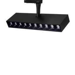 [38Lx2T110] PROYECTOR P/RIEL WALL WASHER LED 20W 3000K 30° CRI95 IP20 RIO.