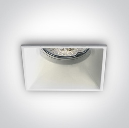 [250105TGW] DOWNLIGHT GU10 IP20 240V SEMI TRIMLESS C ONE LIGHT.